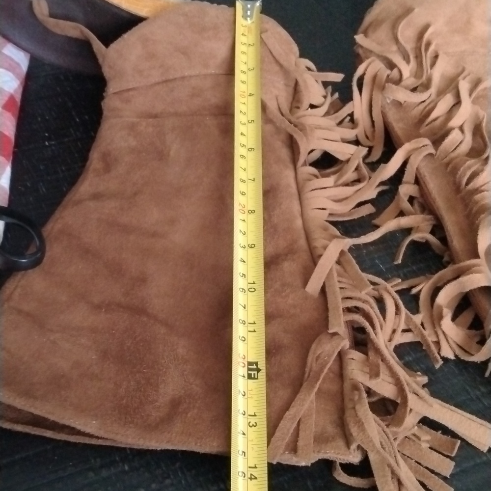 SUEDE SANDALS - Picture 8 of 14